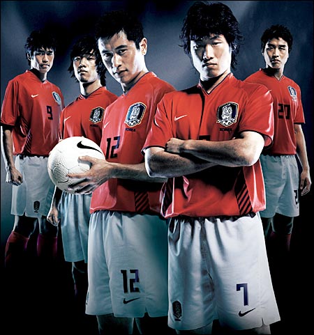 韓国代表　サッカー　ユニフォーム