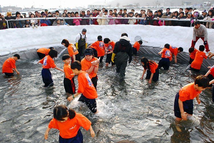 韓国各地で冬の祭り